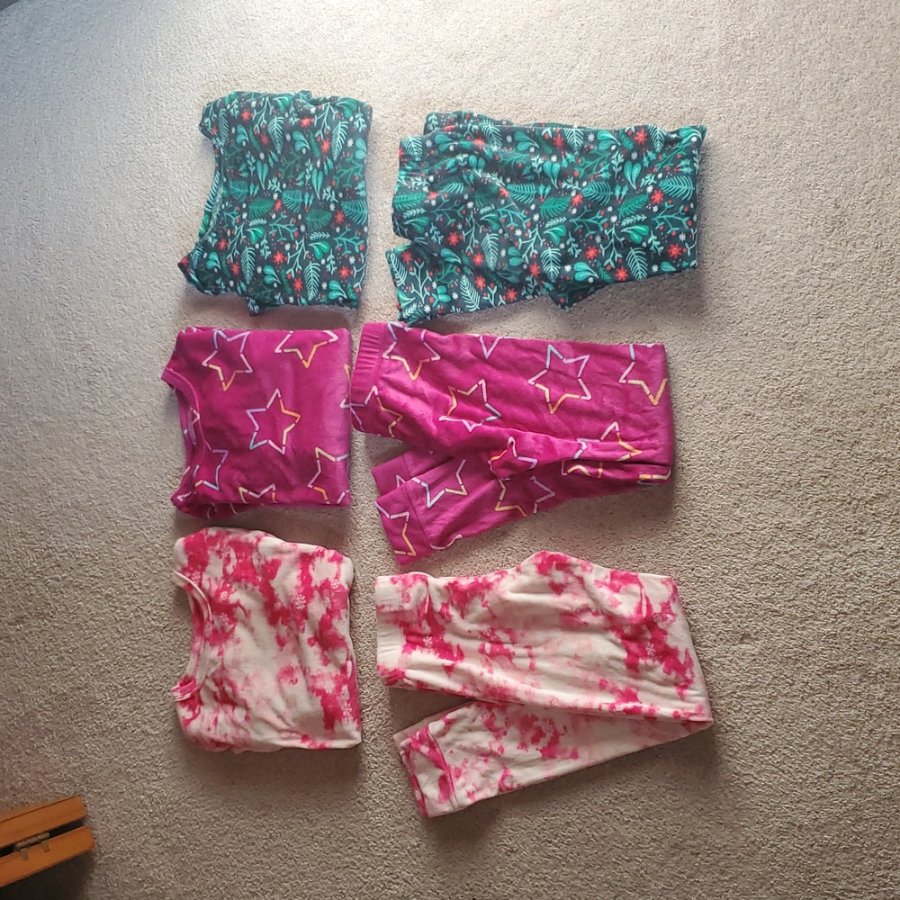 Cat & Jack Snuggly Soft Pajamas - 3 Pairs!